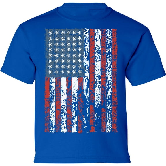 USA Shirts for Toddler Boys Girls - 2T 3T 4T 5/6 American Flag Graphic Tee