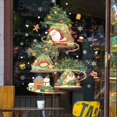 thumbnail image 3 of Pegatinas electrostáticas de Papá Noel, muñeco de nieve, alce, ventana, copo de nieve, pegatina de pared, decoración navideña para el hogar, Año Nuevo, 2024, 1 unidad, 3 of 4