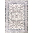 thumbnail image 2 of Wondo Boho Vintage 4x6 Feet Area Rug Low-Pile Soft Stain-Resistant Carpet for Living Room, Bedroom, Dining Room Grayish Purple with Non-Slip Backing, 2 of 8