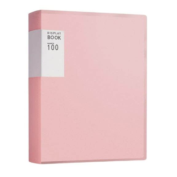 AOOOWER High Capacity Presentation Folder with 100 Clear Pocket Display Book Folders