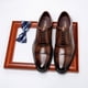 thumbnail image 2 of Zapatos de cuero zapatos de negocios para hombres zapatos de cuero para hombres con altura interior elevada zapatos de cuero, 2 of 3
