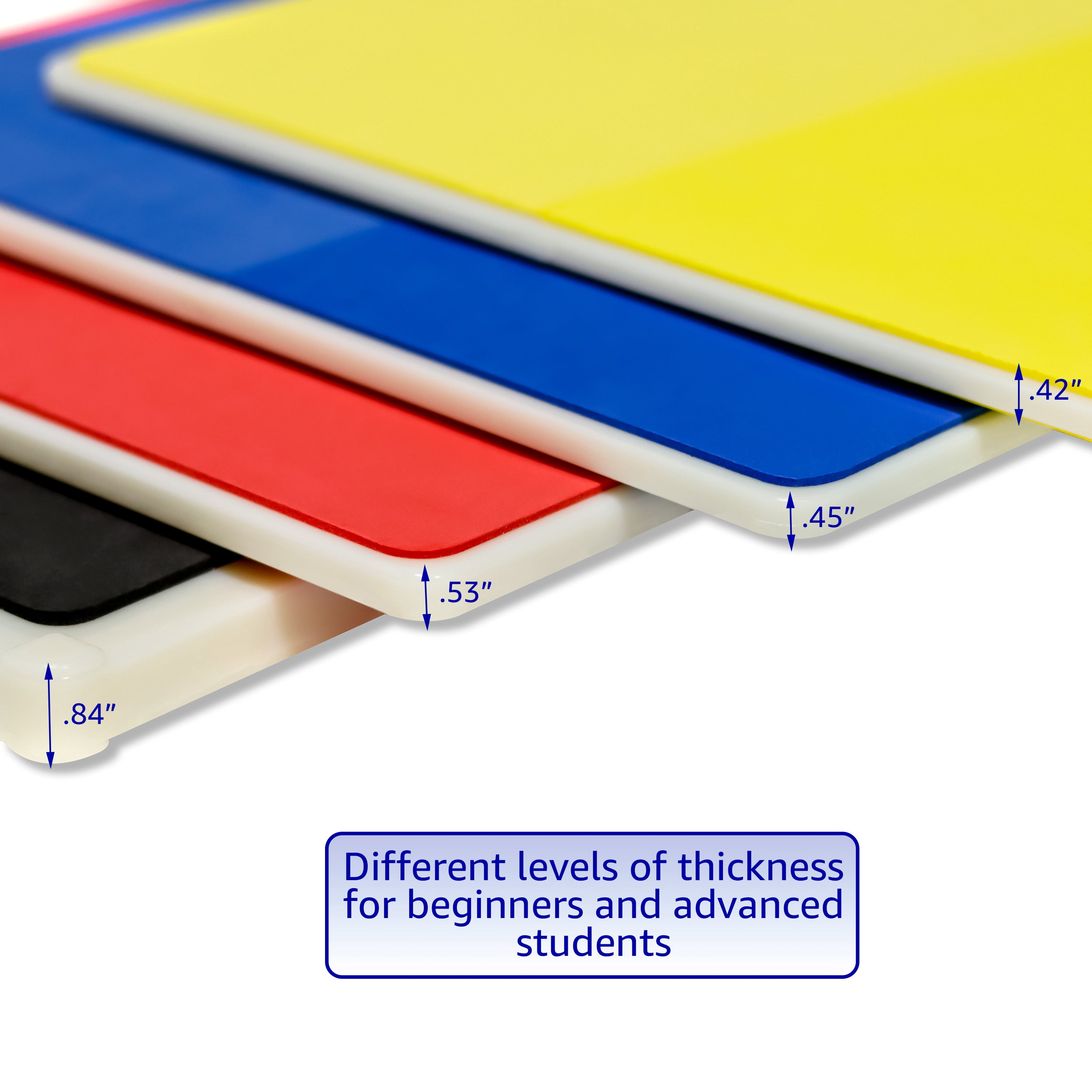 Martial Arts, Karate & Taekwondo Training Equipment Breaking Boards (4 Levels of Difficulty)