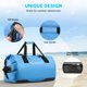 thumbnail image 4 of Bolsa de viaje impermeable Gonex, 60 litros, impermeable, azul claro, 4 of 8