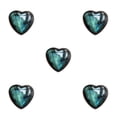 thumbnail image 3 of Langgg Natural Moonstone Heart Shape Stone - For DIY Bracelets And Necklaces Labradorite Palm Stone 5Set, 3 of 6