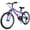 Purple, variant on Hykolity 20 inch Kids Mountain Bike,6 Speed Kid Bicycle Age 6-11 Year Old with Front Suspension Fork,Adjustable Seat Height,High-Carbon Steel,Purple