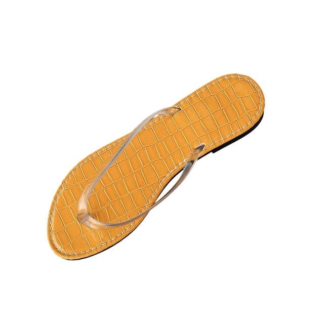 Zapatos Casuales de las Mujeres de Moda Versátil Transparente de Tacón Bajo Tamaño Mayor Estilo Primavera/Verano Zapatillas de Moda Y Cómodas