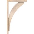 thumbnail image 3 of Ekena Millwork 3 1/2"W x 18"D x 30"H Thorton Block Smooth Bracket w/ Offset Brace, Douglas Fir, 3 of 25