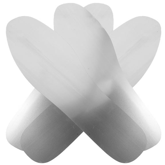 SEWCHICS Anti-Slip Metal Insoles Silver 2 Pair 11.0X3.7In