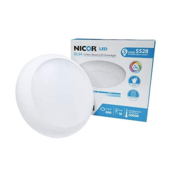 4 in. LED Surface Mount Retrofit, White - 3000K