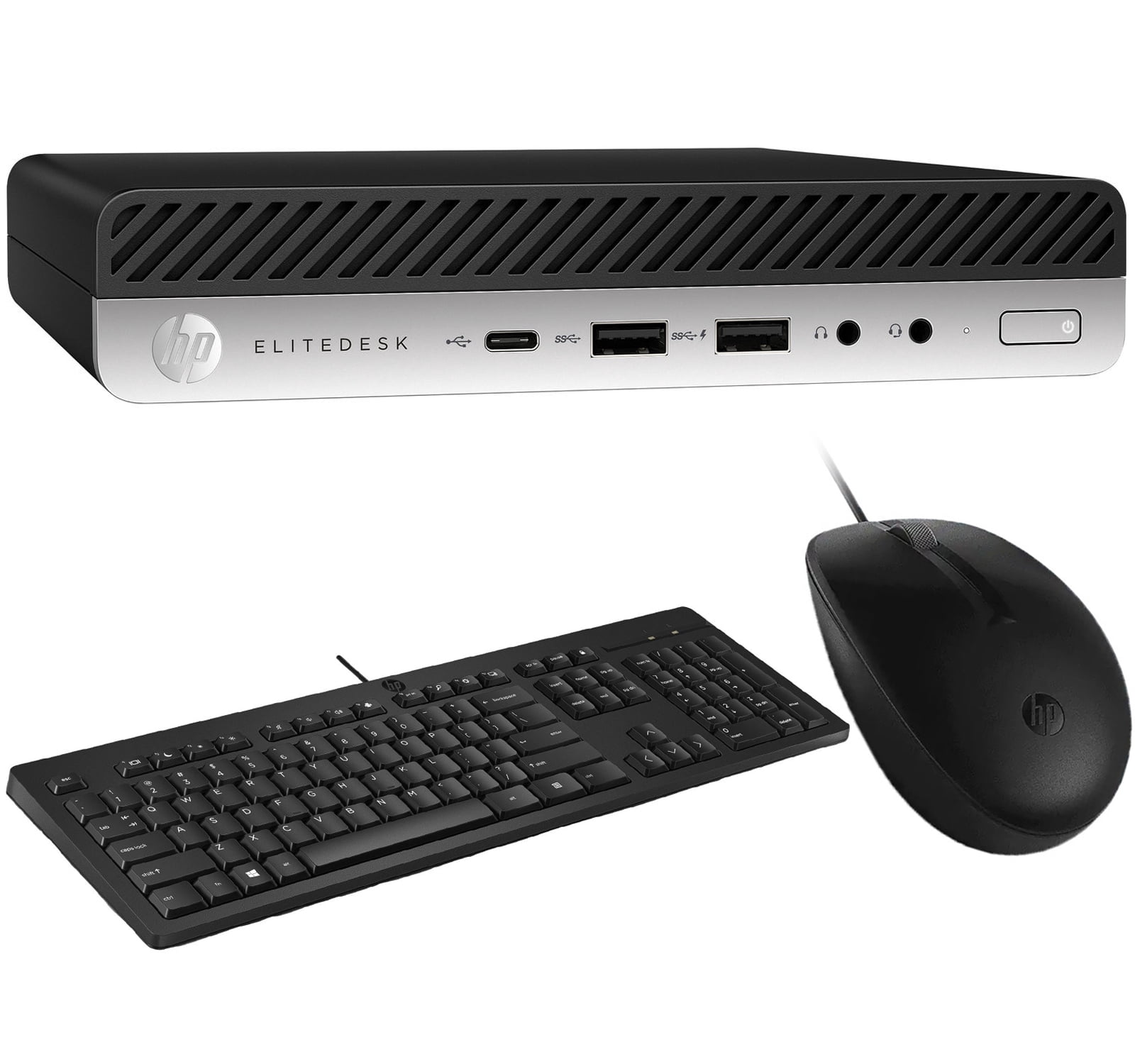 HP EliteDesk 800 G4 School/Business Mini Desktop (Intel i5-8500 6