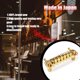 thumbnail image 5 of Wosthever Puente de guitarra eléctrica con postes, accesorio Musical resistente al desgaste, instrumento de cola de bajo, profesional para Accesorios para instrumentos musicales, 5 of 6