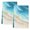 Blue, variant on Turquoise Ombre Oceans Kitchen Towels Set of 4, Watercolor Summer Coastal Beach Waves Absorbent Dish Towels for Kitchen, Microfiber Hand Towel, Quick Drying Tea Towel Decorative Dishcloths