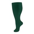 thumbnail image 5 of Lutiedan Plus Size Knee High Socks for Women, Seamless High Stretch Socks, Wide Calf Circumference 40-65cm Socks XXL-7XL,Green, 5 of 6