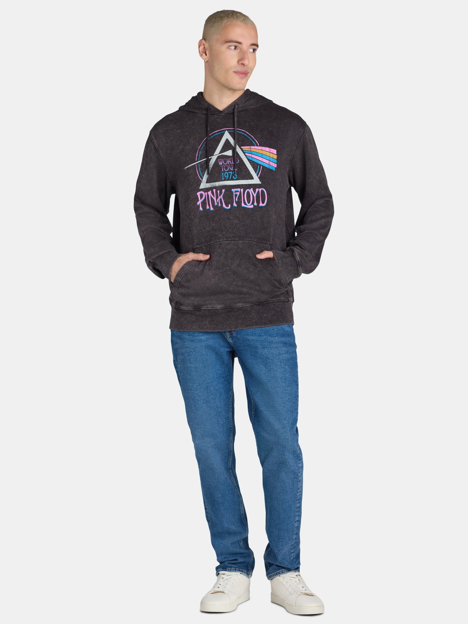 Pink Floyd Men's & Big Men's Graphic Hoodie Sweatshirt, Sizes S-3XL