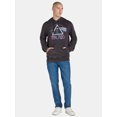 thumbnail image 2 of Pink Floyd Men's & Big Men's Graphic Hoodie Sweatshirt, Sizes S-3XL, 2 of 5
