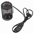 thumbnail image 1 of 100W Infrared Ceramic Emitter Heat Light Bulb Lamp Pet Reptile Brooder (Black EU Plug 220-230V), 1 of 4