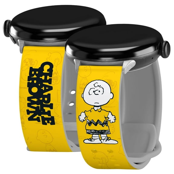 Peanuts Goodness & Grief HD Watch Band for Google Pixel Watch 20mm (Long Charlie Brown)