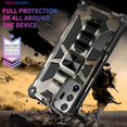 thumbnail image 3 of Camo Case for Samsung Galaxy Note20 Ultra (Not Note 20) with Kickstand, Rugged Outdoor Military Grade Shockproof Phone Case for Samsung Galaxy Note 20 Ultra Camouflage Army Green, 3 of 6