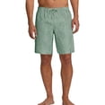 thumbnail image 3 of RongHuan Mens Summer Casual Shorts Striped Beach Shorts Knee Length Pants Breathable Elastic Waist Pajama Shorts, 3 of 8