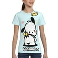 thumbnail image 6 of Sanrio Pochacco Kids T-Shirt 3d Printed Graphic T-Shirts Boys And Girls Short Sleeve Shirts For Youth Kids X-Small, 6 of 6
