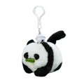 thumbnail image 1 of Wind-up Panda Plush Toy Cute Stuffed Animal Pendant with Buckle & Bell Battery, 1 of 2