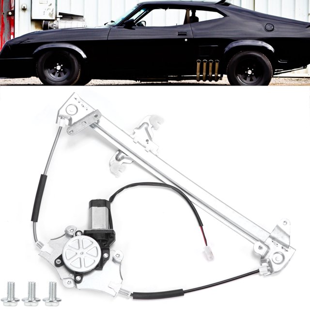 Elevalunas Eléctrico Delantero Izquierdo Akozon Motor de Ventana Eléctrica Y Ensamblaje del Regulador Reemplazo de Modificación Para Falcon / Fairmont / XR6 / XR8 ANGGREK Otros