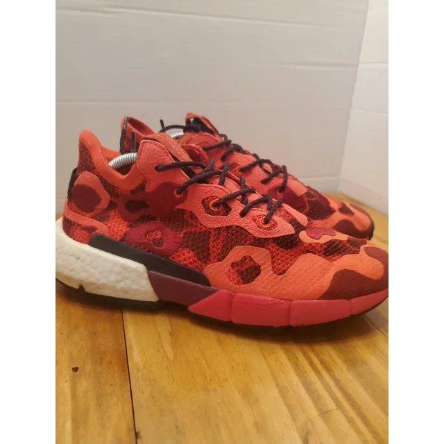 Ad-id-as Mens POD S3.2 PYV702001 5/19 Red Basketball Shoes Sneakers Size9.5