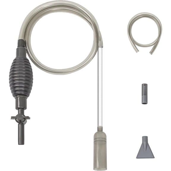 NOBRAND Adjustable Aquarium Cleaning Siphon, Combo 1 Count Pack