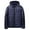 Navy 2, variant on OGLCCG Men's Packable Down Jacket Thick Warm Lightweight Hooded Puffer Coats Full Zip InsulationMens Cotton padded Jacket Coats