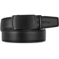 thumbnail image 6 of BOSTANTEN Mens Belt Leather Ratchet Dress Belt with Sliding Adjustable Buckle, Trim to Fit, 6 of 14