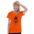 thumbnail image 4 of Fish Triangle Compass Spirit Animal Womens Fitted Plus Size Graphic Tee Brisco Brands 2X, 4 of 5