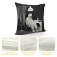 thumbnail image 4 of MDO  Soft Cat Decorative Square Throw Pillow Covers Cushion Cases Pillow Cases for Couch Sofa Bedroom Car, 4 of 5