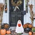 thumbnail image 4 of Halloween Goose Outfit Ghost Lawn Porch Goose Clothes Fall Halloween Goose Costume for 23" Geese Outdoor Patio Yard Lawn Decoration, 4 of 8