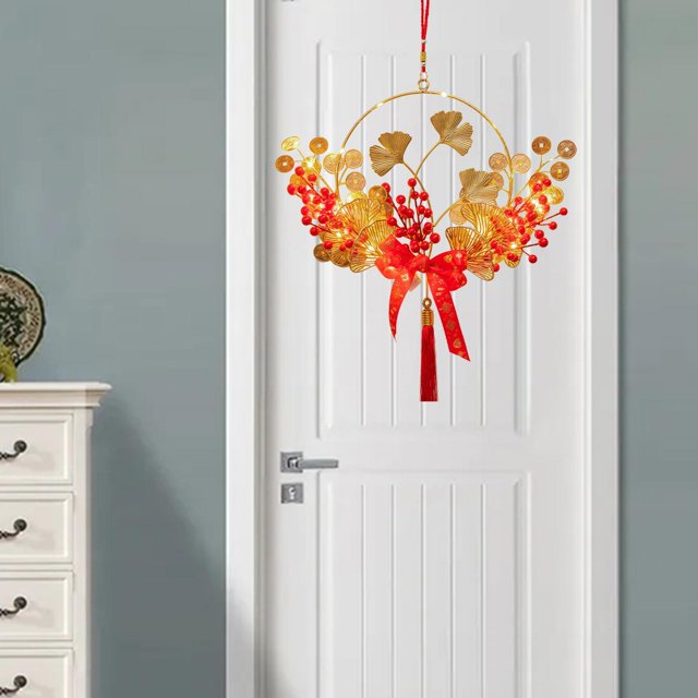 Decoraciones de Año Nuevo Chino BLESIY 2024 Estilo D