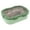 Green, variant on Niceminiwall Steel Lunch Box with Three Leakproof Compartments for Fruits Sandwiches Green