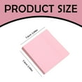 thumbnail image 3 of Pastel Self-Stick Note Pads, Type A, 7.6X7.6Cm Self-Stick Notes, Pastel Colors, Square Sticky Notes For Learnerss, Office, And Reminders, Meiiso, 3 of 9