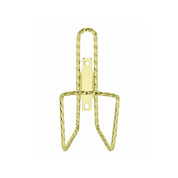 Alta Bicycle All Gold Twisted Steel Bottle Cage Gold Part Bike