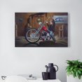 thumbnail image 3 of David Mann Motorcycle Art Gnghost Rider Prints Poster (28) Artworks Picture Print Poster Wall Art Painting Canvas Gift Decor Home Posters Decorative 11x17inch(28x43cm), 3 of 6