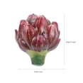 thumbnail image 2 of STRANDCHIC Decorative Shiny Artichokes Faux Artichokes Green 2Pcs Home Desktop, 2 of 9