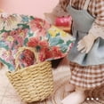 thumbnail image 3 of Miniature Dollhouse Storage Basket with Handle Accessory Vegetable Food Storage, 3 of 10