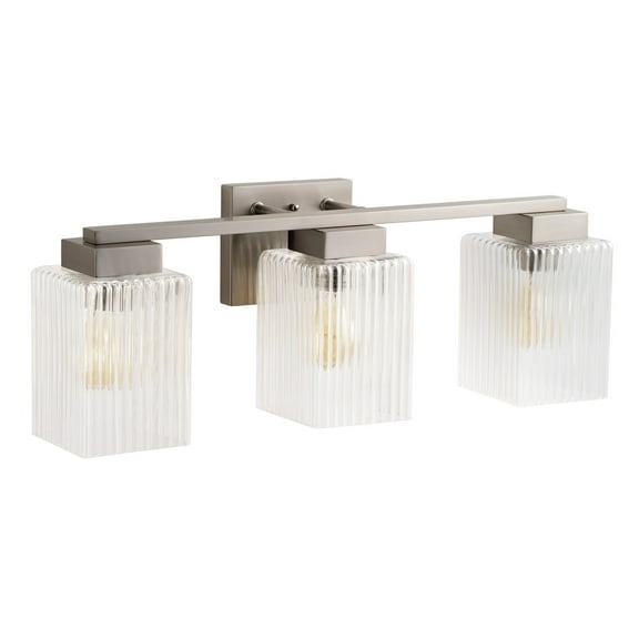 Aiwen 3-Light Wall Sconce Modern Doorway Bathroom Vanity Light Novelty Crystal Wall Lamp