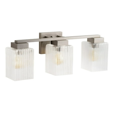 

Aiwen 3-Light Wall Sconce Modern Doorway Bathroom Vanity Light Novelty Crystal Wall Lamp