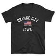 thumbnail image 1 of Orange City Iowa Patriot Men's Cotton T-Shirt, 1 of 1