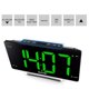 thumbnail image 4 of Reloj despertador electrónico digital moderno Espejo de carga USB Cara broadcast FM Función de repetición Pared para decoración para hogar Gloria Despertador digital, 4 of 9