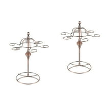 unbranded 2pcs Wine Glass Holder Upright Tabletop Wine Glass Rack Wine Glass Stand Goblet Holder