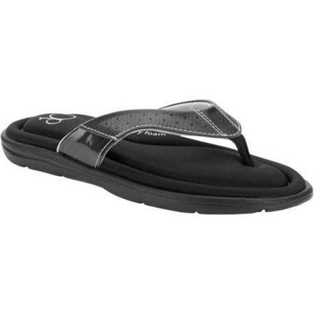 op memory foam sandals