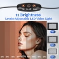 thumbnail image 2 of Kit de iluminación LED para videofotografía GLOSHOOTING con trípode, 2 of 7