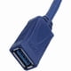thumbnail image 5 of 10X Azul USB 3.0 Hembra A Macho M / M Tipo A Enchufe Cable de Extnsion de Conector 30cm, 5 of 5
