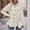 White, variant on Women Corduroy Peplum Shacket Jacket Long Sleeve Button Down Babydoll Shirts Oversized Casual Collared Blouses Tops Black XXL