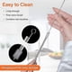 thumbnail image 4 of Reusable Stainless Steel Straws 12 Pack (6 Straight Straws + 6 Bent Straws), 21cm Edible Straws with 2 Cleaning Brushes, Ice Milk, Cocktail, Smoothie, 4 of 5
